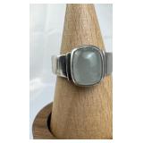 925 Silver SAJAN Natural Aquamarine Gemstone Ring
