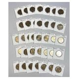 (36) 2007-2011 Presidential Dollar $1 US Coins
