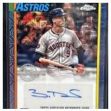 2025 Zach Dezenzo Signed Topps Chrome RC Mojo