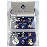2002-S US Proof Coin Set 10 Coins State Quarters