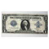 1923 $1 Silver Certificate Large Size Blue Seal