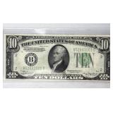 1934A $10 New York Federal Reserve Note Green Seal