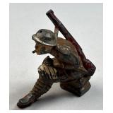 Manoil #69 Writing & Smoking Toy Soldier