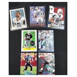 (7) Football Cards Bo Jackson, Manning & Stars