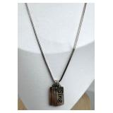 925 Silver Carolyn Relios Inspirational Charm Neck