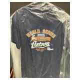2005 Astros World Series Shirt Gear for Sports L