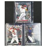 (3) Topps Now Goldschmidt, Julio RC & Acuna MVP