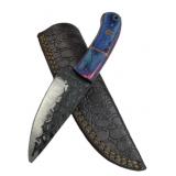 Handmade Steel Fixed Blade Knife w/ Sheath