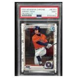 2020 Jeremy Pena 1st Bowman Chrome #BCP61 PSA 9