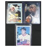 (3) Clemens RC, Shaq & Bradshaw Sports Cards