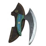 Handmade Steel Fixed Blade Knife w/ Sheath