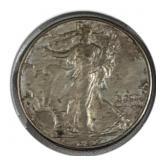1942-D Silver Walking Liberty Half Dollar 50c US