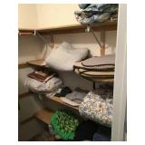 LINENS IN CLOSET