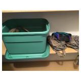 GREEN TOTE WITH ROUTE 66 PURSES, JORDACHE FANNY