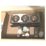 WATCHES, BAROMETER-HUMIDITY-TEMP