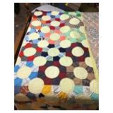 MULTI COLORED PATCHWORK QUILT