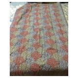 MULTI COLORED ZIPPPERED SNAP BLANKET