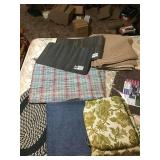 NINE RUGS, TWO CUSHIONS