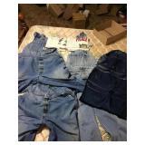 THREE PAIR DENIM OVERALLS, TWO PICKLEFEST