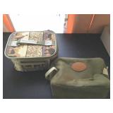 SAFARI MAKEUP CASE, LACROSSE TOILETRY CASE