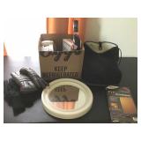 MISC ITEMS, FOOT MASSAGER, GLOVES, COOLPIX CAMERA