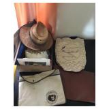 AMWAY BAGS, EPOXY, STRAW HAT, MISC