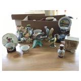 JAPAN BIRDS, TEA CUPS, TRAVEL SOUVENIER 1950-60