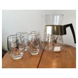 DOUGLAS FLAME PROOF CARAFE, 16 GLASSES