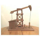 WOOD CRAFTSMAN OIL RIG MUSIC PLAYS 