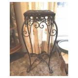TALL METAL PLANT STAND