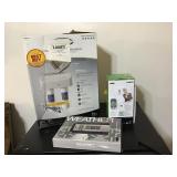 WATER FILTER, VTECH PHONE, WEATHER CENTER