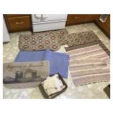 RUGS, MISC KITCHEN ITEMS