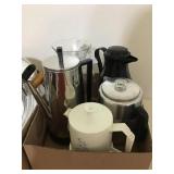 TEA / COFFEE POTS, SKILLETS