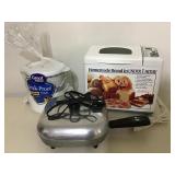 BLACK & DECKER STEAMER, SUNBEAM FRYING PAN,
