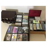 LOTS OF CASSETTES, COUNTRY, BLUEGRASS, MISC