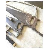 TWO HAND SAWS, 2