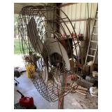 CUSTOM MADE SHOP FAN ON ROLLERS
