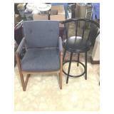 CHAIR, BAR STOOL