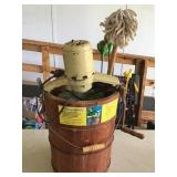WHITE MT WOOD ICE CREAM BUCKET