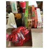 FOUR HUMMINGBIRD FEEDERS, PUZZLES, GLOVES