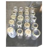 20 BALL CANNING JARS, SOME OLD