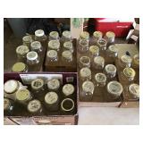 CANNING JARS; BALL, KERR, GOLDEN HARVEST, ATLAS