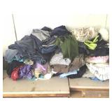STACK OF CLOTHES & LINENS