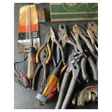 16+ PLIERS, VISE GRIPS, ADJUSTABLE WRENCH, SMALL