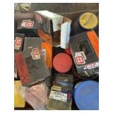 BOXES SCREWS, NAILS, OIL, HOSES, MISC PARTS,