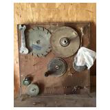 S-K TOOL DISPLAY BOARD, WRENCHES, WHEELS