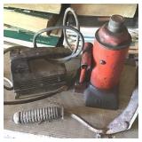 8 TON JACK, ANTIQUE BLADE, SANDER