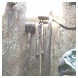 VINTAGE TOOLS, THORS SLEDGEHAMMER, HOE, CLIPPERS