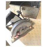 POWER CRAFT 7" CIRCULAR SAW, WITH METAL CASE