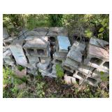 40 + CONCRETE BLOCKS